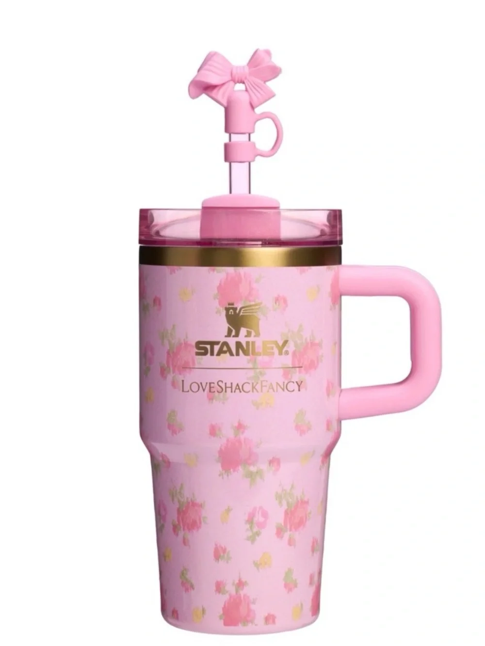 🎀Stanley x LoveShackFancy Ibiza Sunset Travel Tumbler 20 oz Floral SOLD OUT NRFB - Picture 1 of 7
